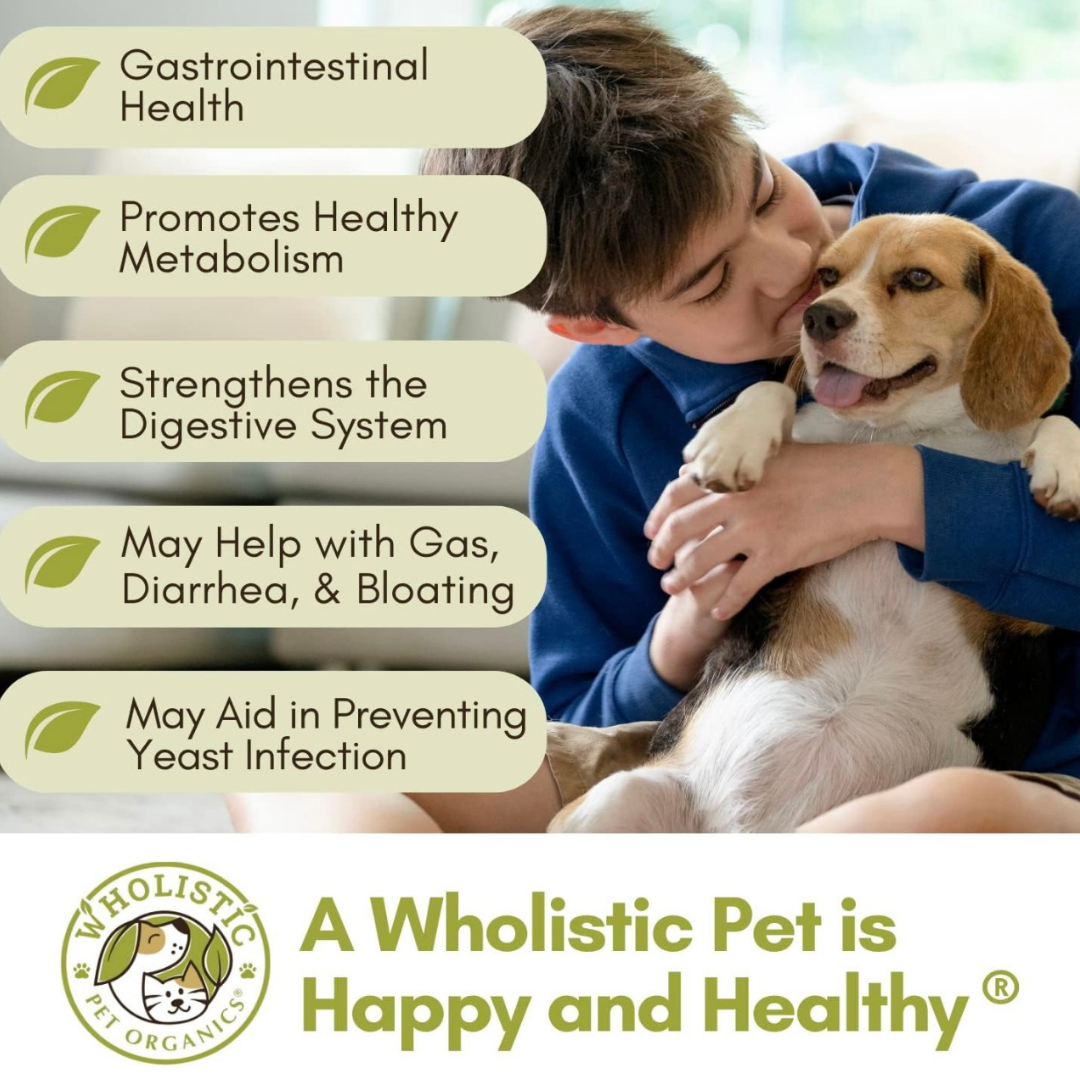 Wholistic Pet Organics WholeBiotics | Pre + Probiotics