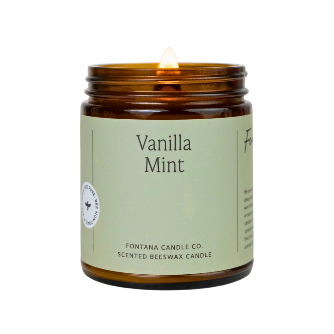 Fontana Essential Oil Candle | Vanilla Mint