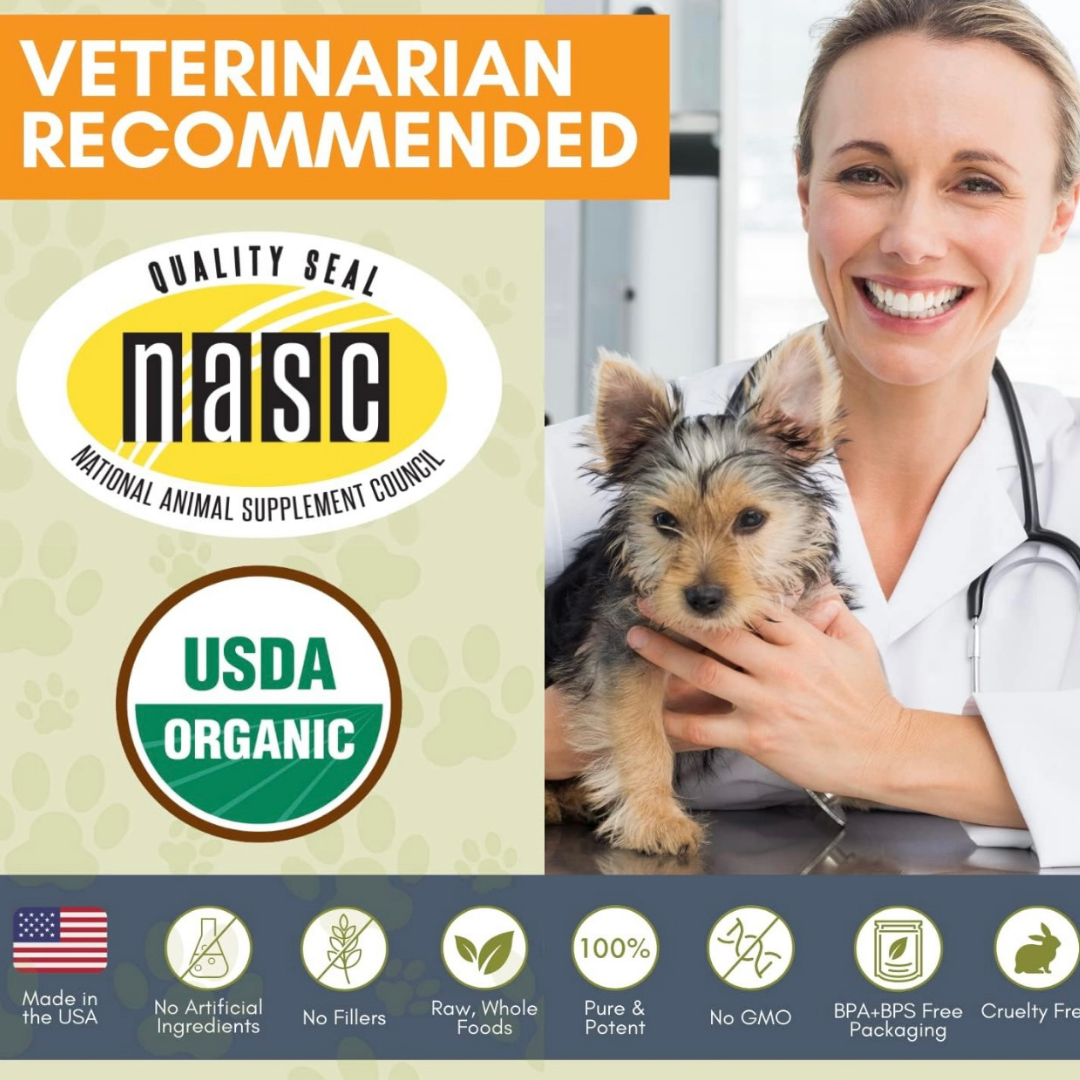 Wholistic Pet Organics WholeCran Intense | Natural Urinary Tract + Kidney Support