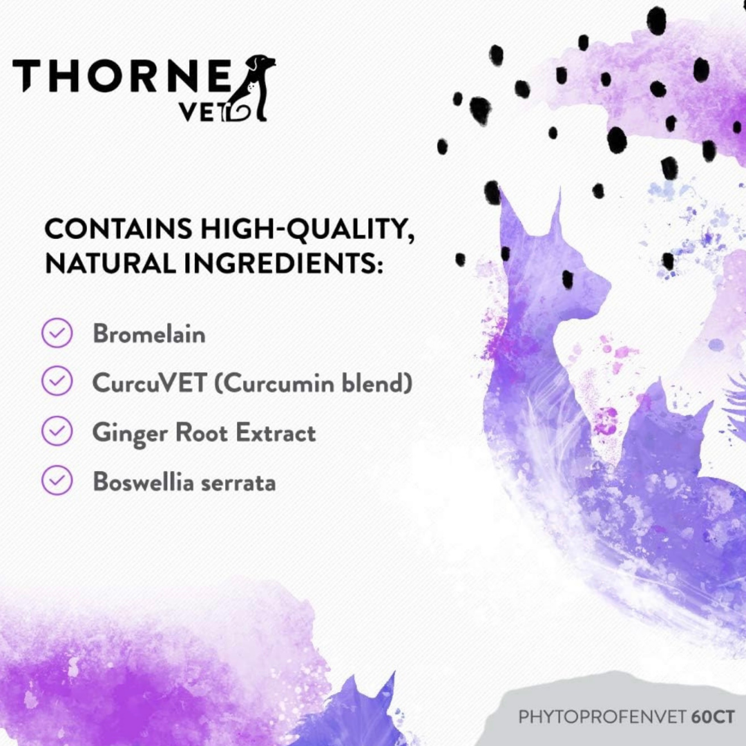 ThorneVet Phytoprofen Chews | Natural Pain & Inflammation Relief