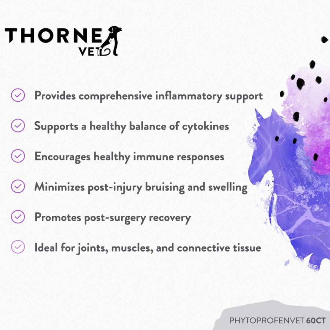 ThorneVet Phytoprofen Chews | Natural Pain & Inflammation Relief