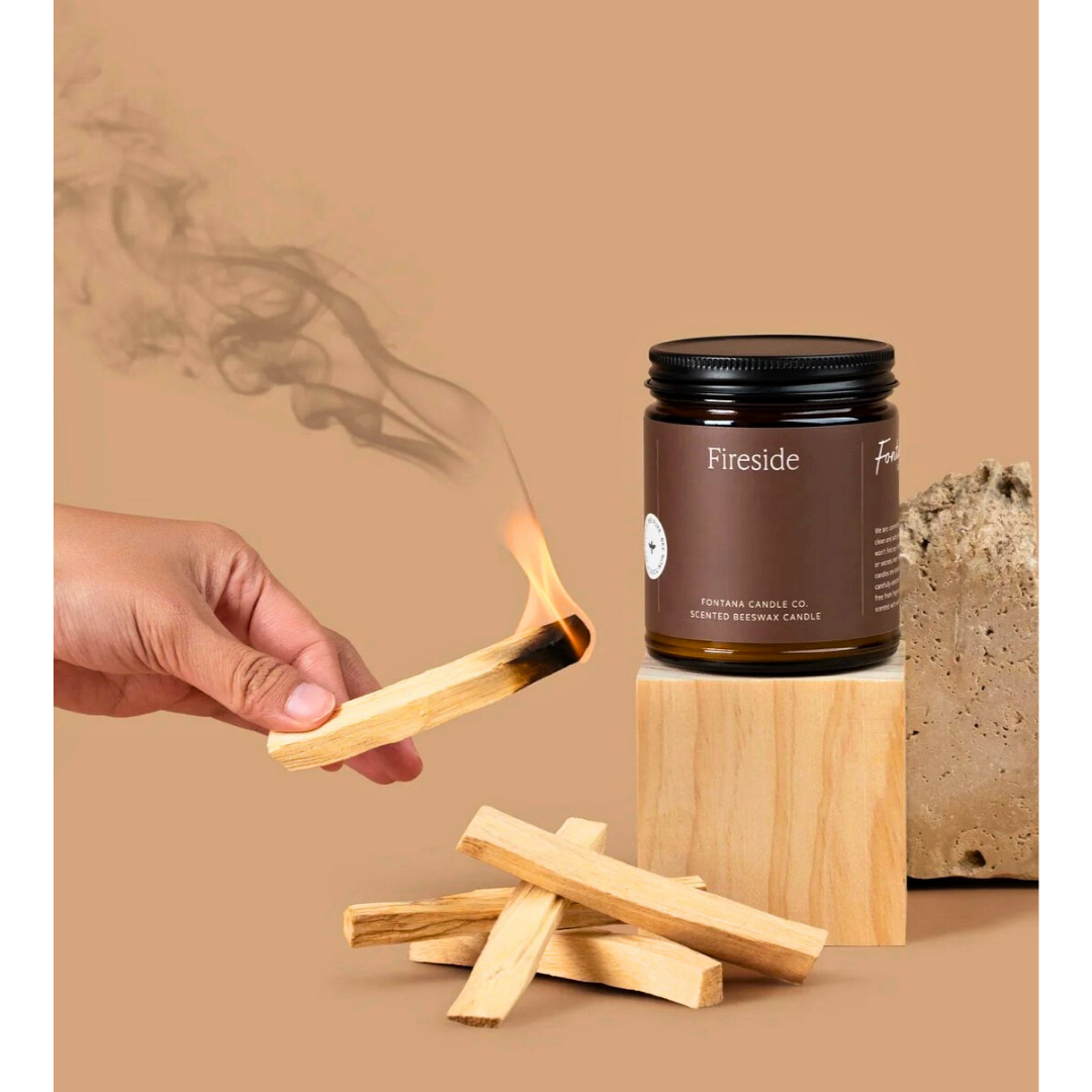 Fontana Essential Oil Candle | Fireside
