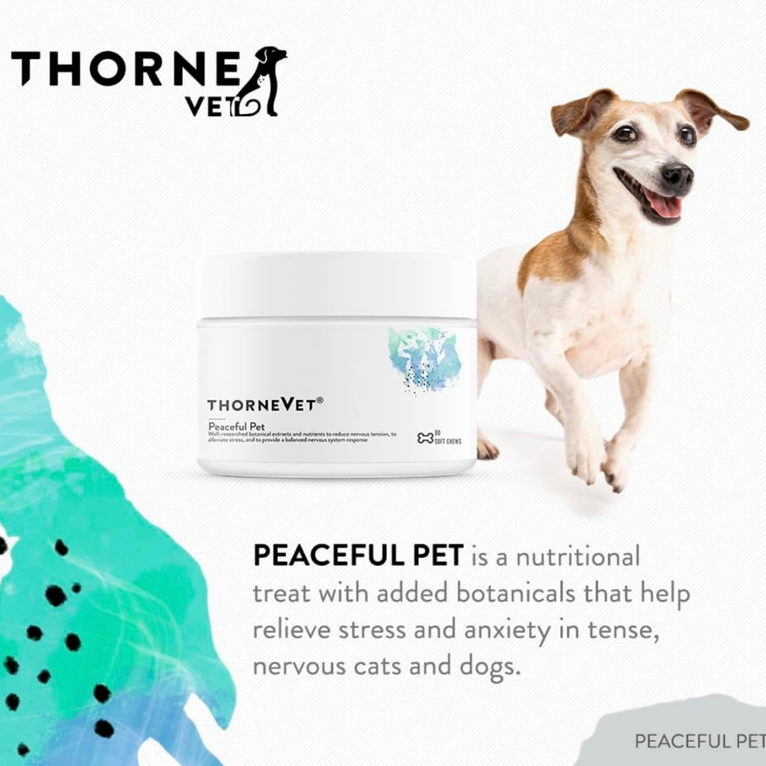 ThorneVet Peaceful Pet | Natural Stress Relief + Calming Support