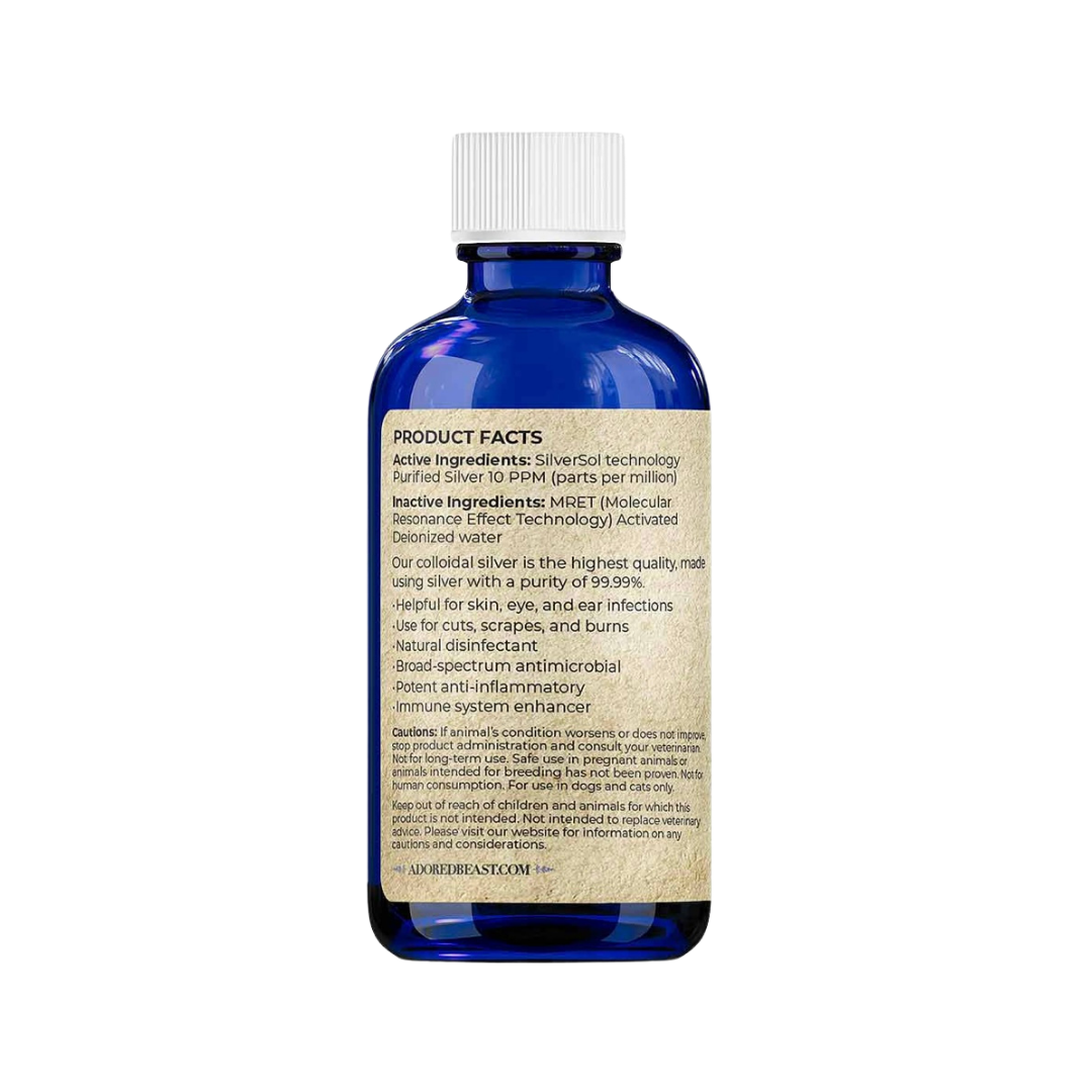 Adored Beast Colloidal Silver | Immune Support + Skin Relief