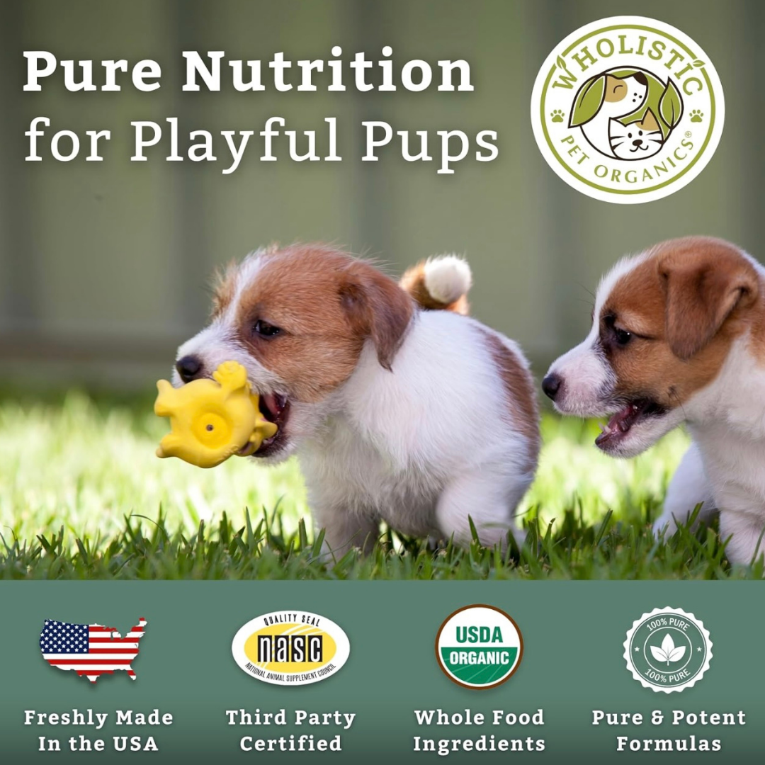 Wholistic Pet Organics Puppy Complete | Nutritional Support for Puppies
