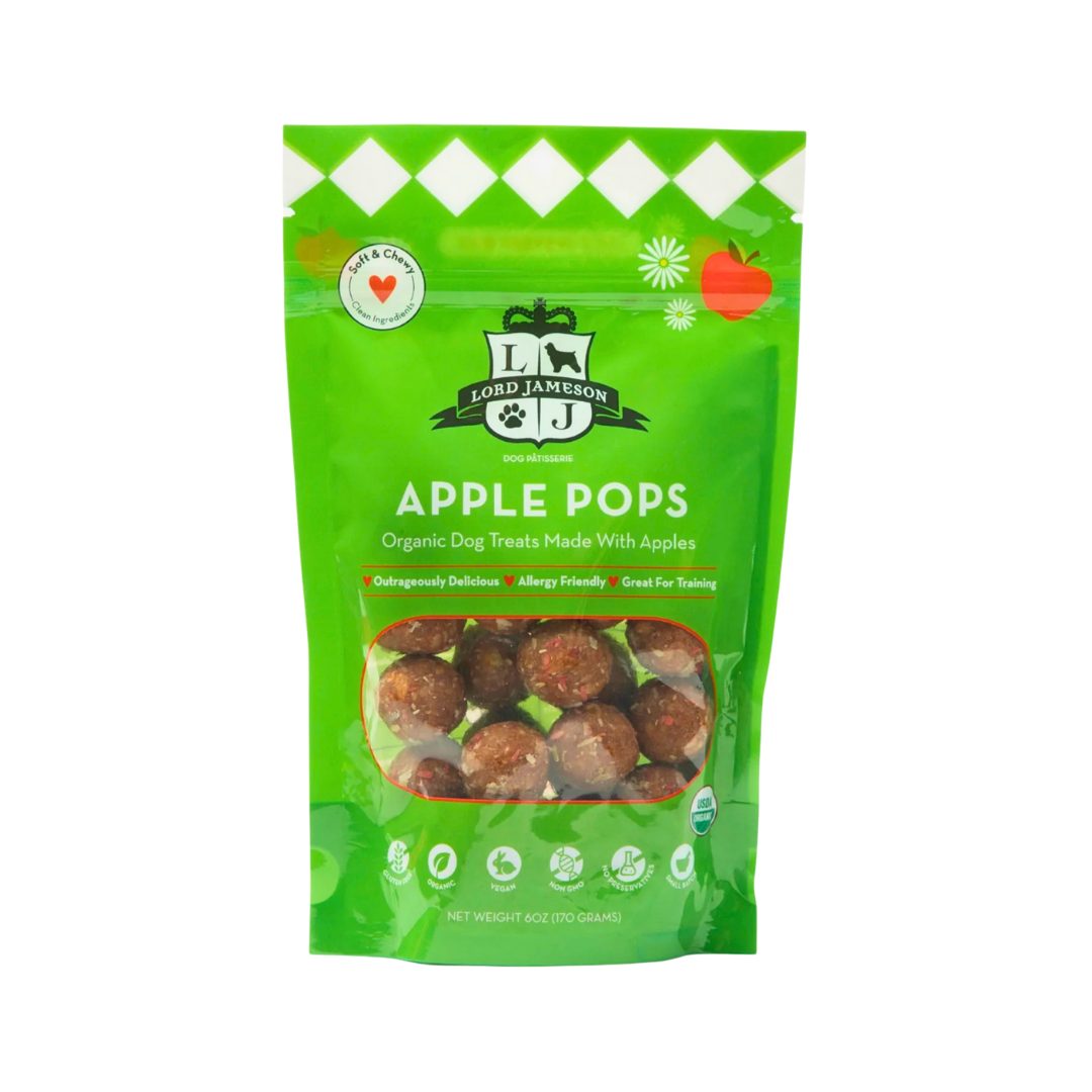 Lord Jameson Organic Treats | Apple Pops