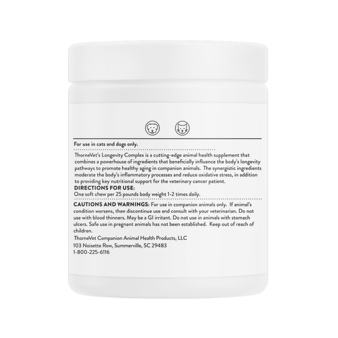 ThorneVet Longevity Complex | Comprehensive Health + Anti-Aging Support