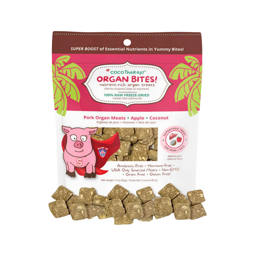 Cocotherapy Organ Treats | Pork + Apple