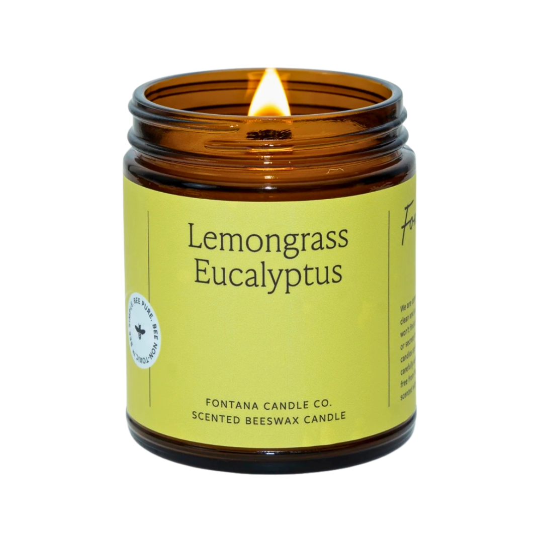 Fontana Essential Oil Candle | Lemongrass Eucalyptus