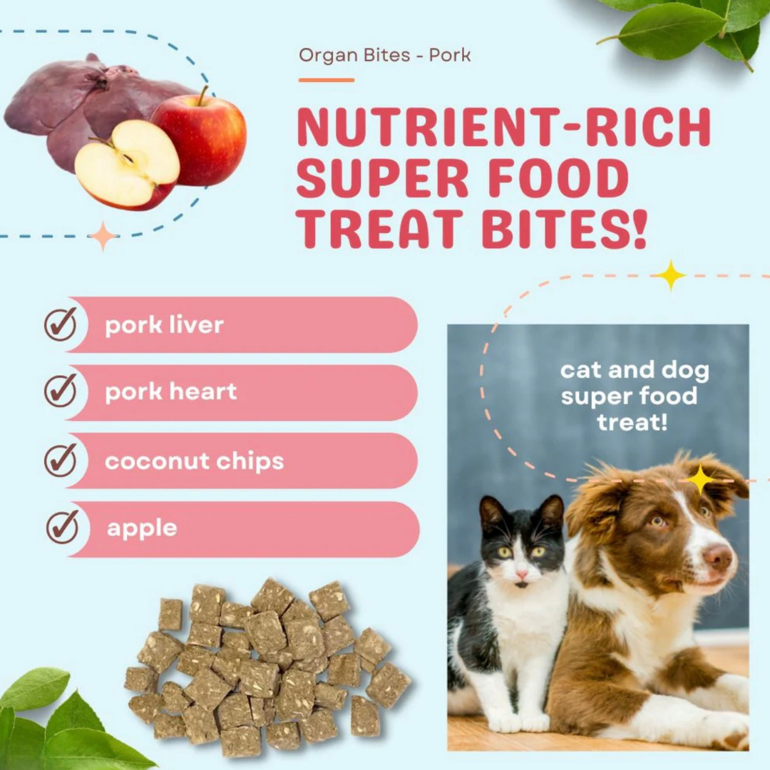 Cocotherapy Organ Treats | Pork + Apple