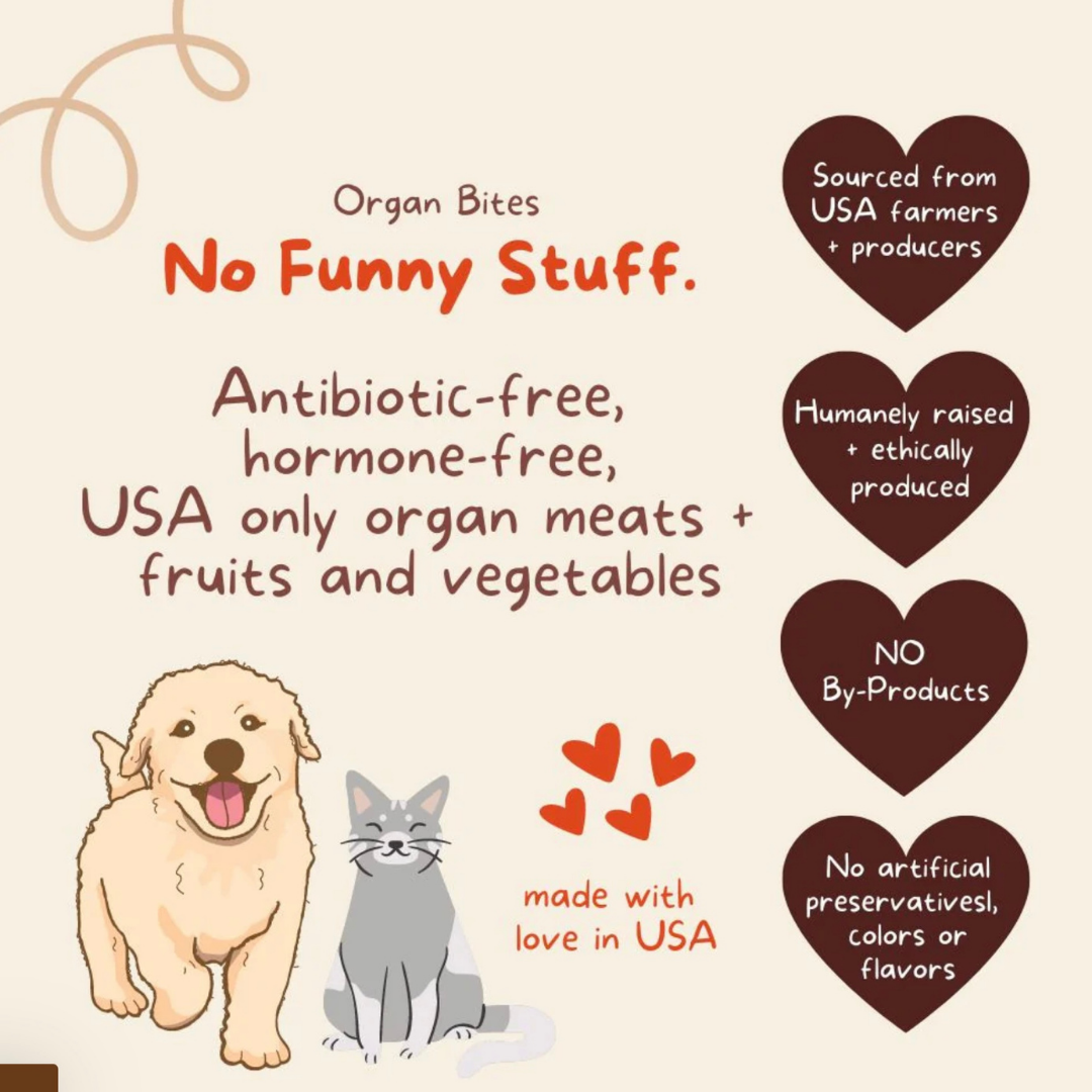 Cocotherapy Organ Treats | Pork + Apple