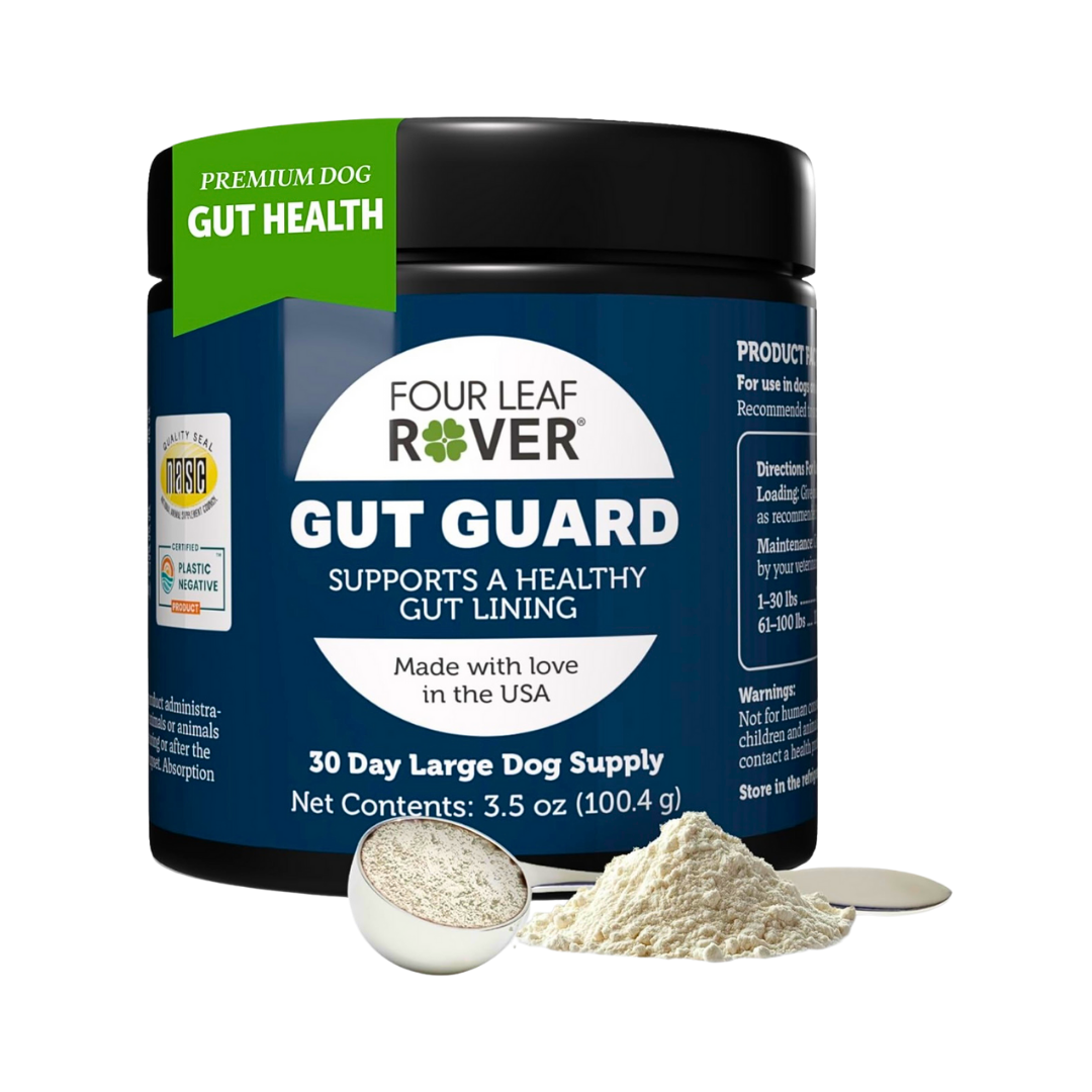 Four Leaf Rover Gut Guard | Natural Support for Irritated + Leaky Gut
