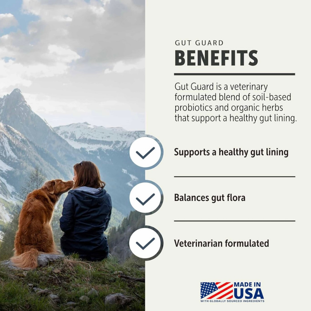 Four Leaf Rover Gut Guard | Natural Support for Irritated + Leaky Gut