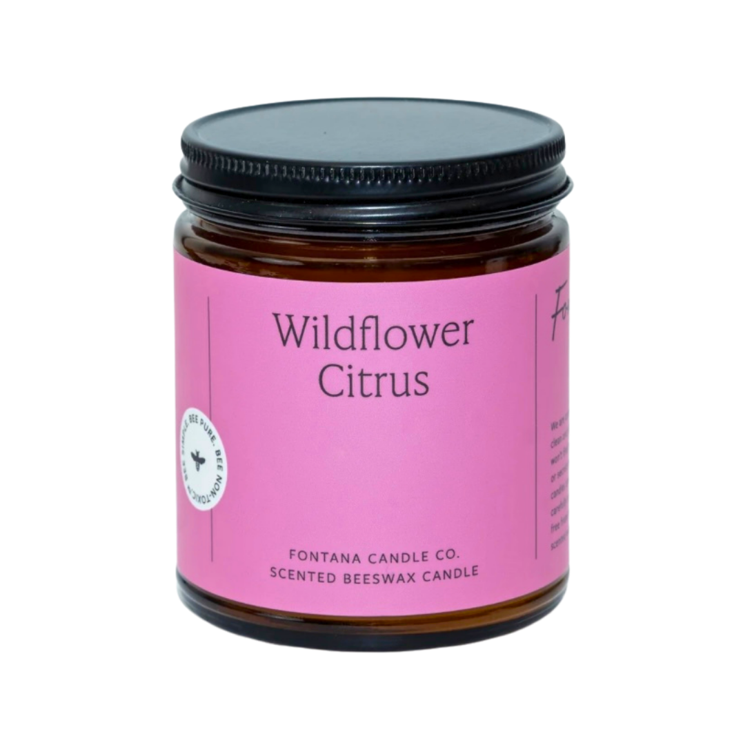 Fontana Essential Oil Candle | Wildflower Citrus