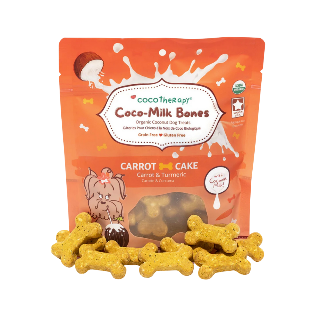 CocoTherapy Coco-Milk Bones | Carrot Cake