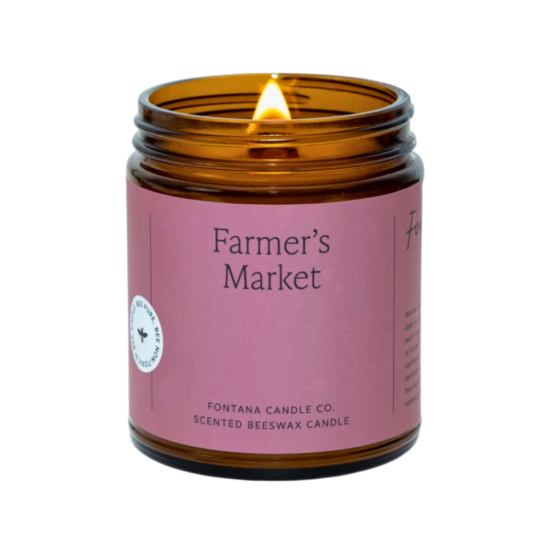 Fontana Essential Oil Candle | Farmer's Market