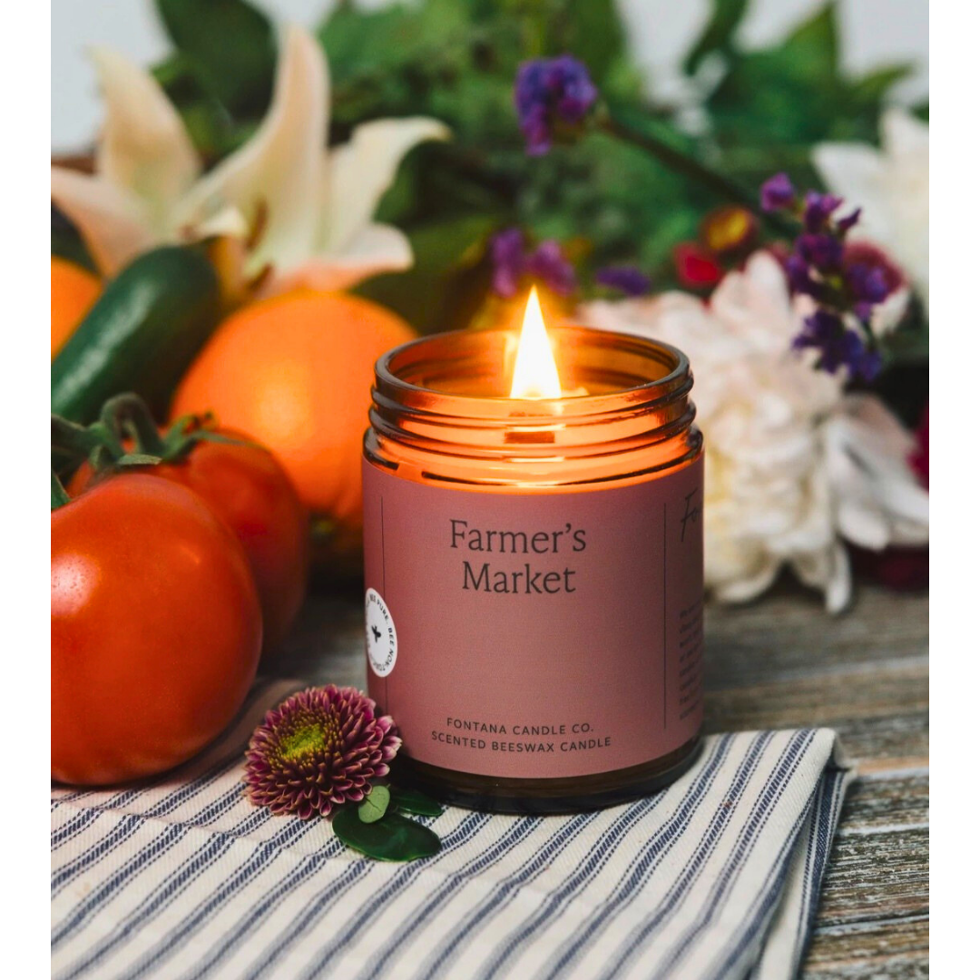 Fontana Essential Oil Candle | Farmer's Market