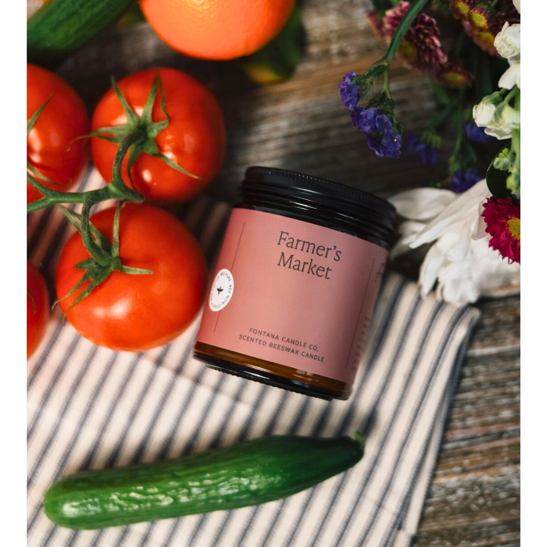 Fontana Essential Oil Candle | Farmer's Market