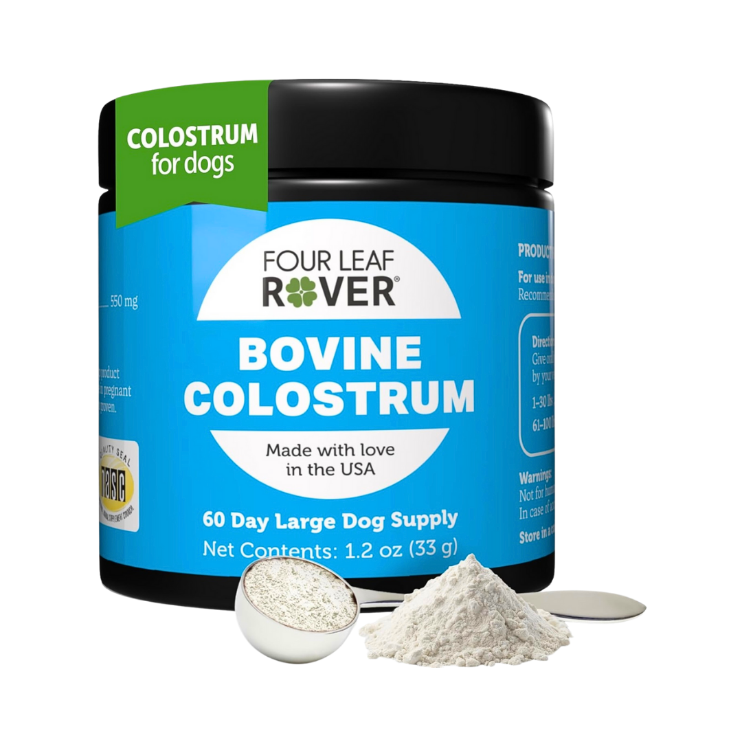 Four Leaf Rover Bovine Colostrum | Immune + Allergy Support