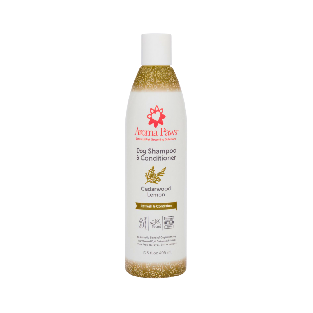 Aroma Paws Cedarwood Lemon Shampoo | Refresh + Condition