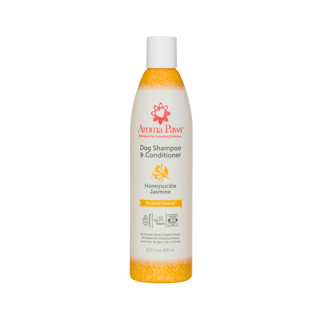 Aroma Paws Honeysuckle Jasmine Shampoo | Dry Skin + Dandruff
