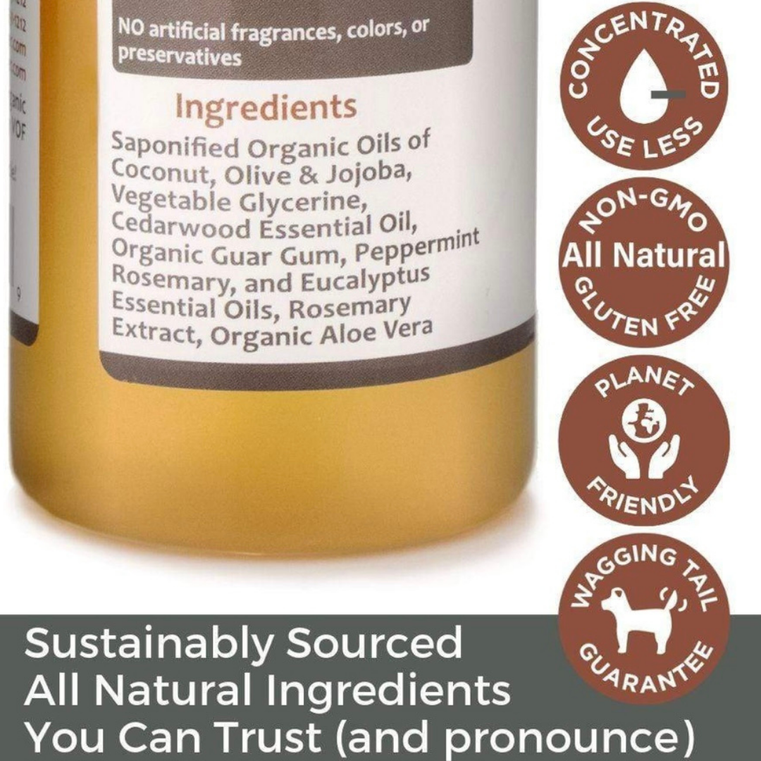 4-Legger Organic Conditioning Shampoo | Cedar + Peppermint + Eucalyptus