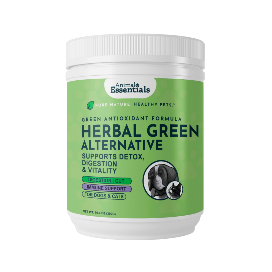 Animal Essentials Herbal Green Alternative | Natural Detox + Parasite Prevention