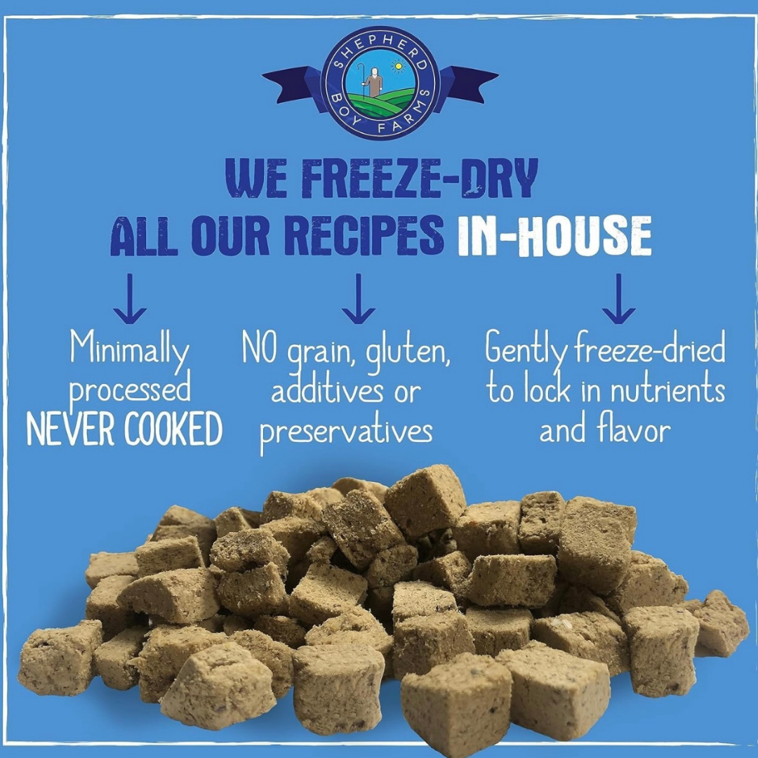 Shepherd Boy Farms Freeze-Dried Raw | Venison