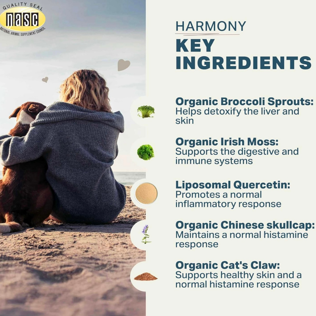 Four Leaf Rover Harmony | Seasonal Allergy Support + Skin Health