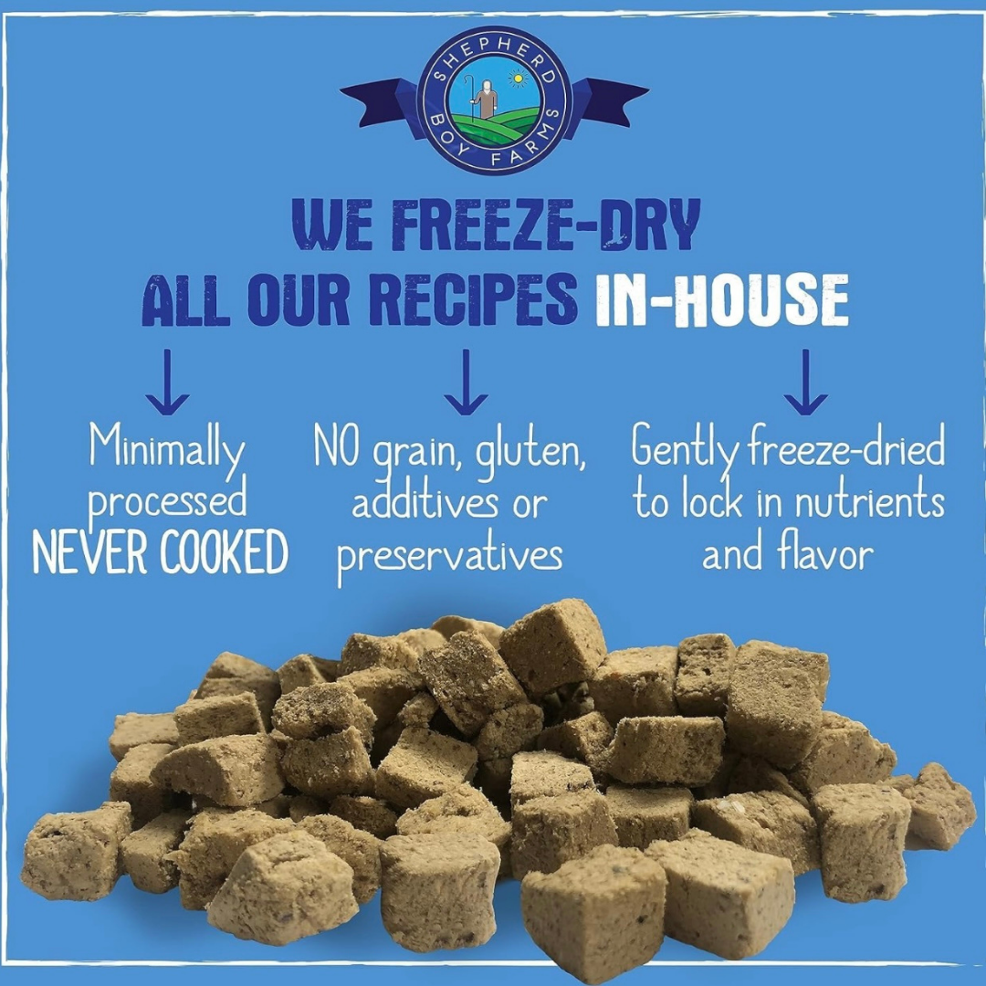 Shepherd Boy Farms Freeze-Dried Raw | Rabbit