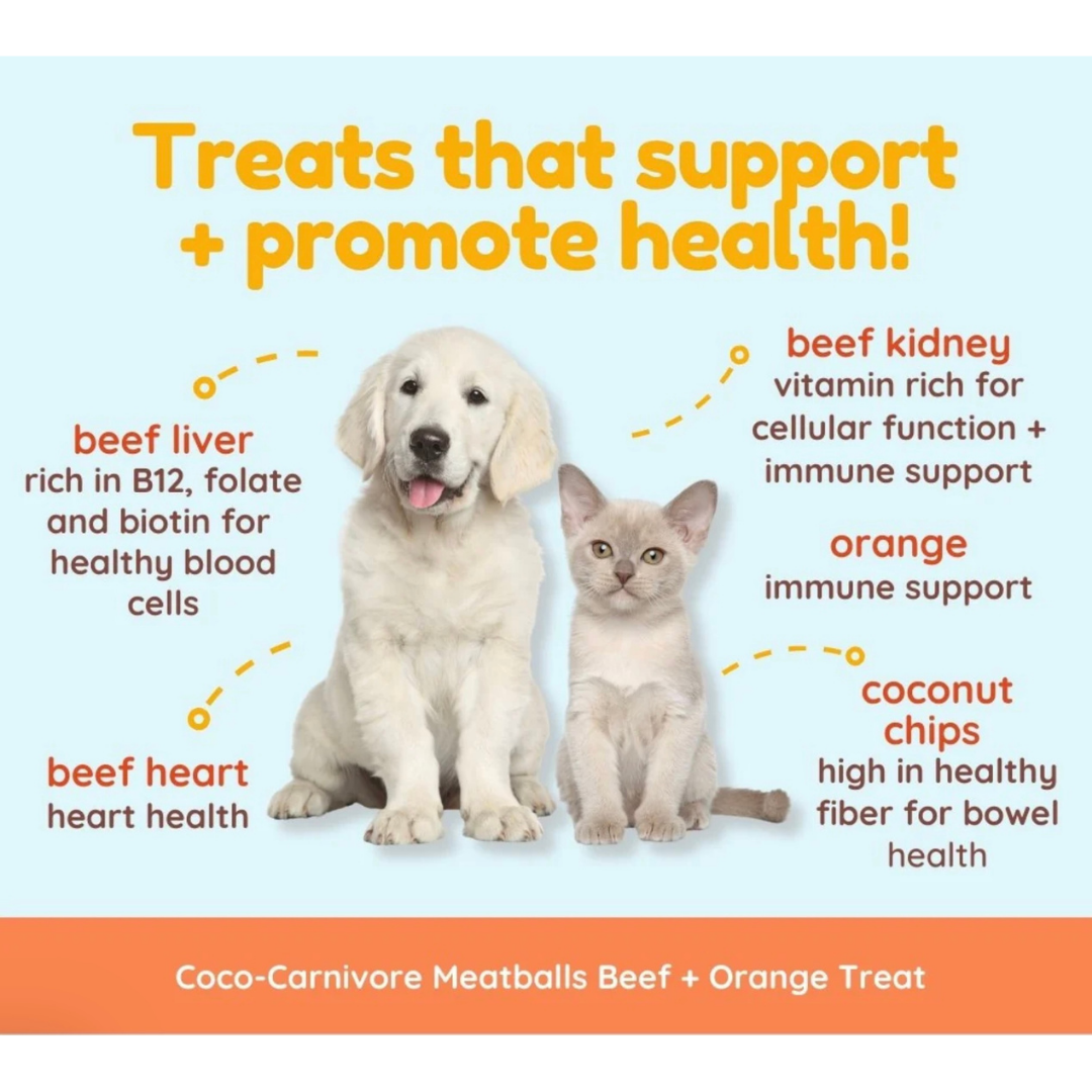CocoTherapy Coco-Carnivore Meatballs | Beef