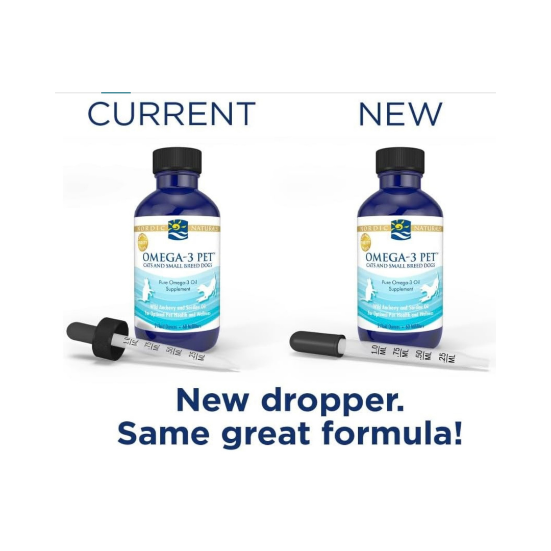 Nordic Naturals Omega-3 Pet | High-Quality + Sustainably Sourced Fish Oil