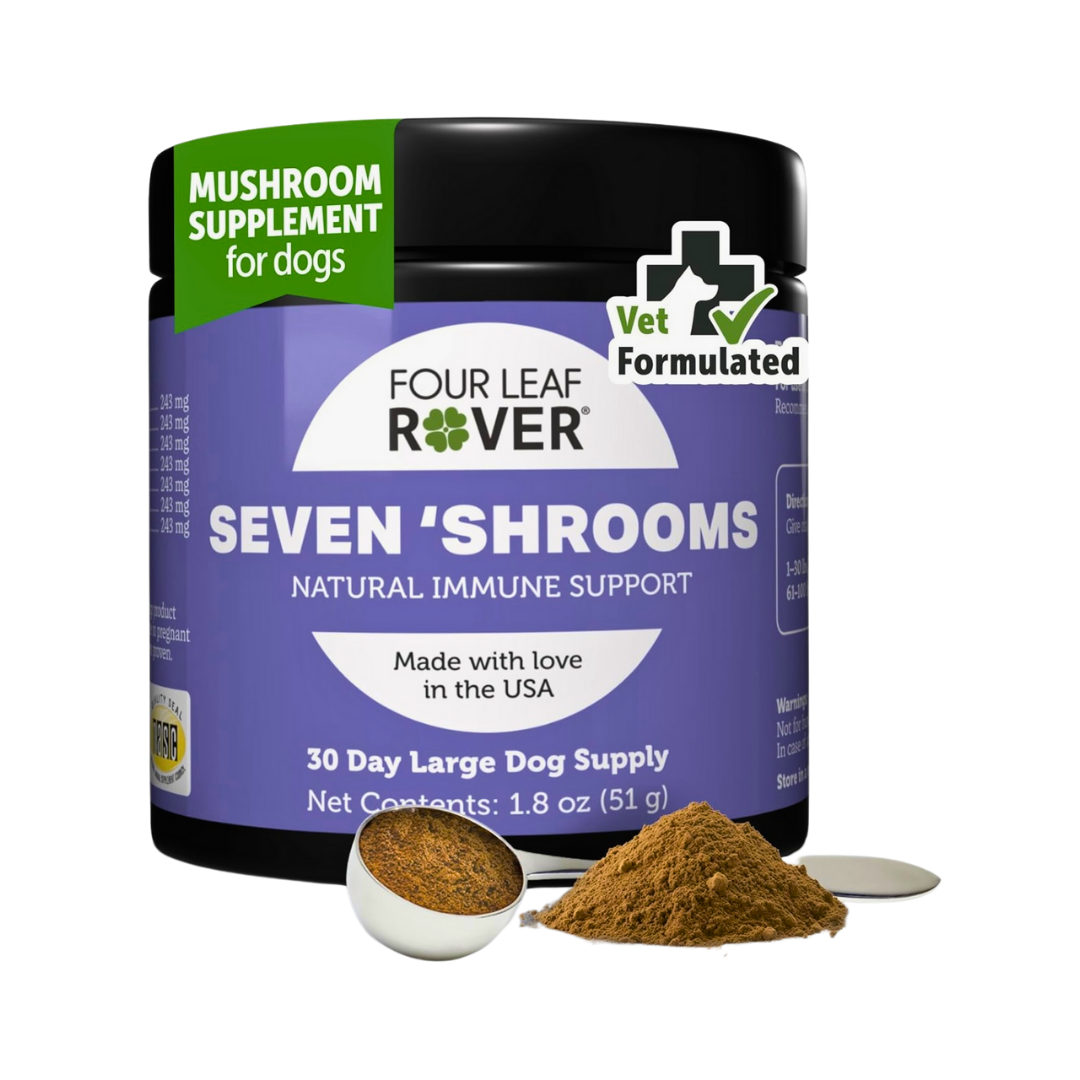 Four Leaf Rover Seven 'Shrooms | Organic Mushroom Blend for Immune Support