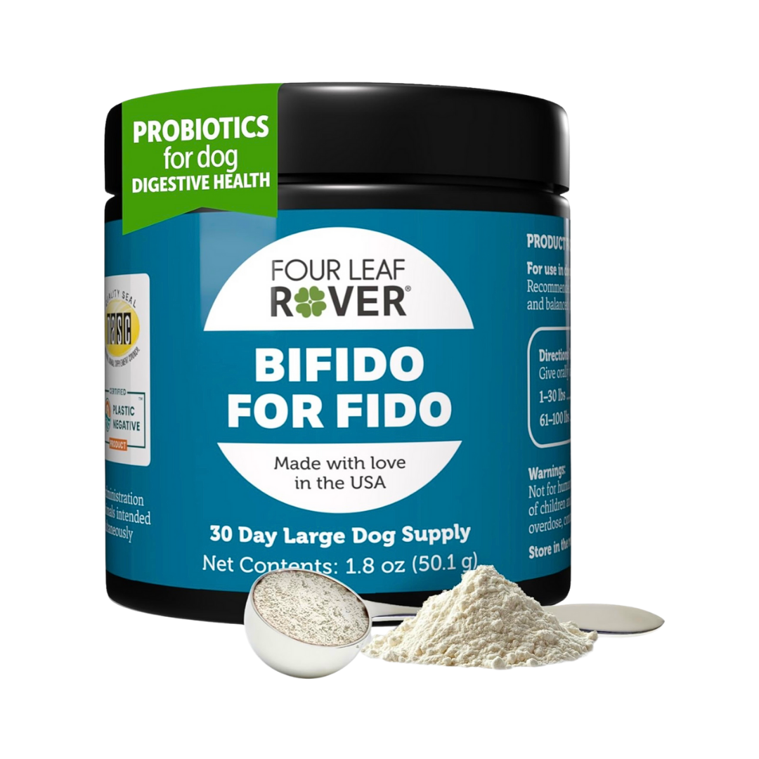 Four Leaf Rover Bifido For Fido | Multi-Strain Probiotic