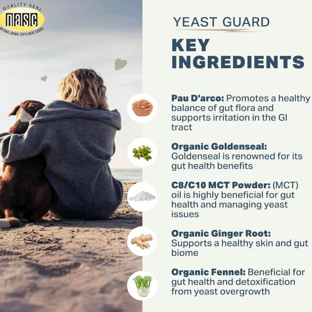 Four Leaf Rover Yeast Guard | Natural Anti-Fungal + Yeast Support