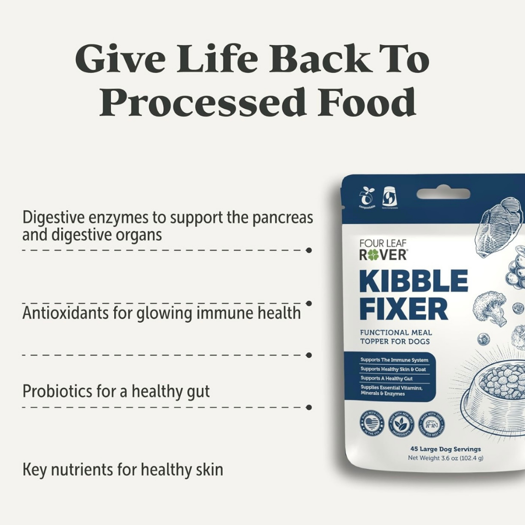 Four Leaf Rover Nutrient-Dense Food Topper | Kibble Fixer