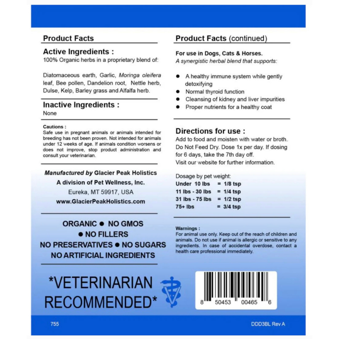 Glacier Peak Daily Defense | Natural Detox + Immune Support