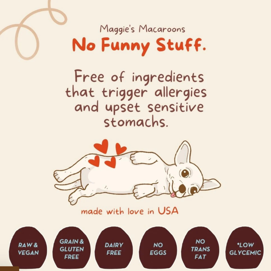 CocoTherapy Organic Maggie's Macaroons | Lemoncello