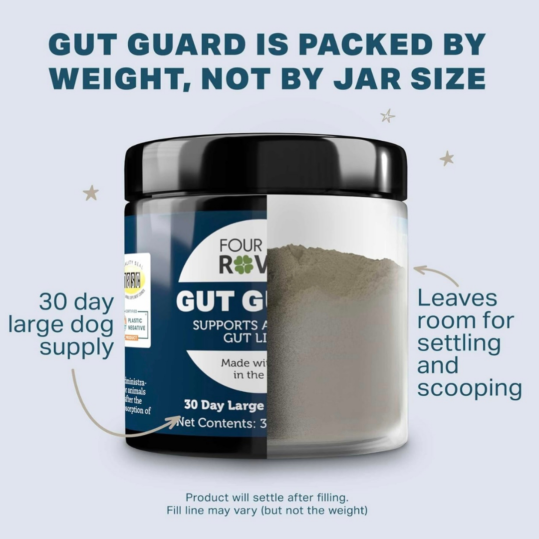 Four Leaf Rover Gut Guard | Natural Support for Irritated + Leaky Gut