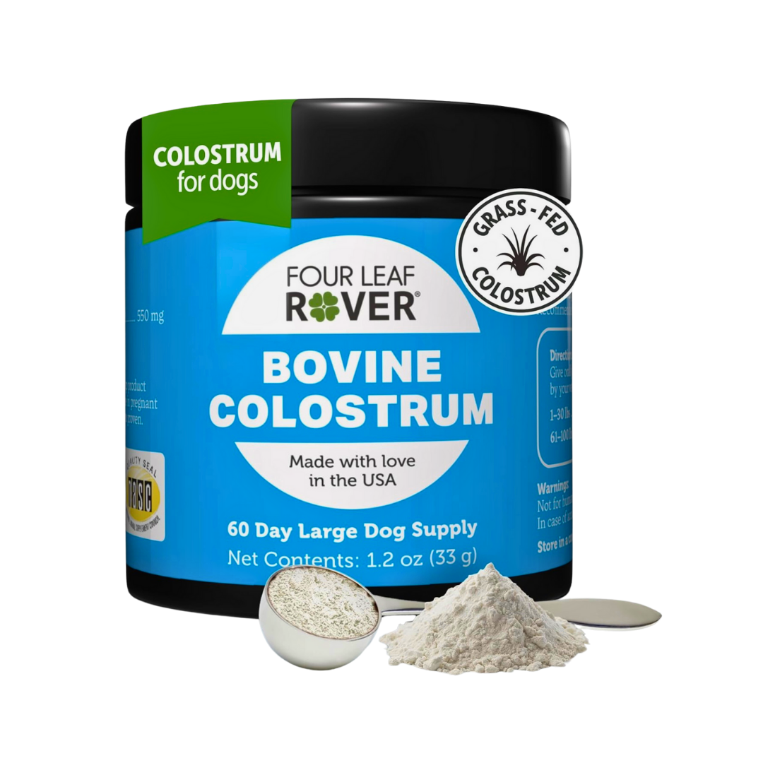Four Leaf Rover Bovine Colostrum | Immune + Allergy Support