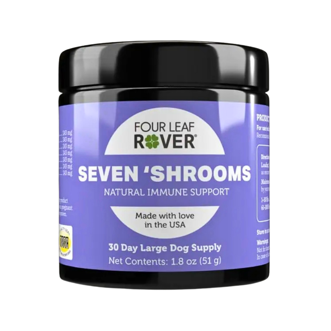 Four Leaf Rover Seven 'Shrooms | Organic Mushroom Blend for Immune Support