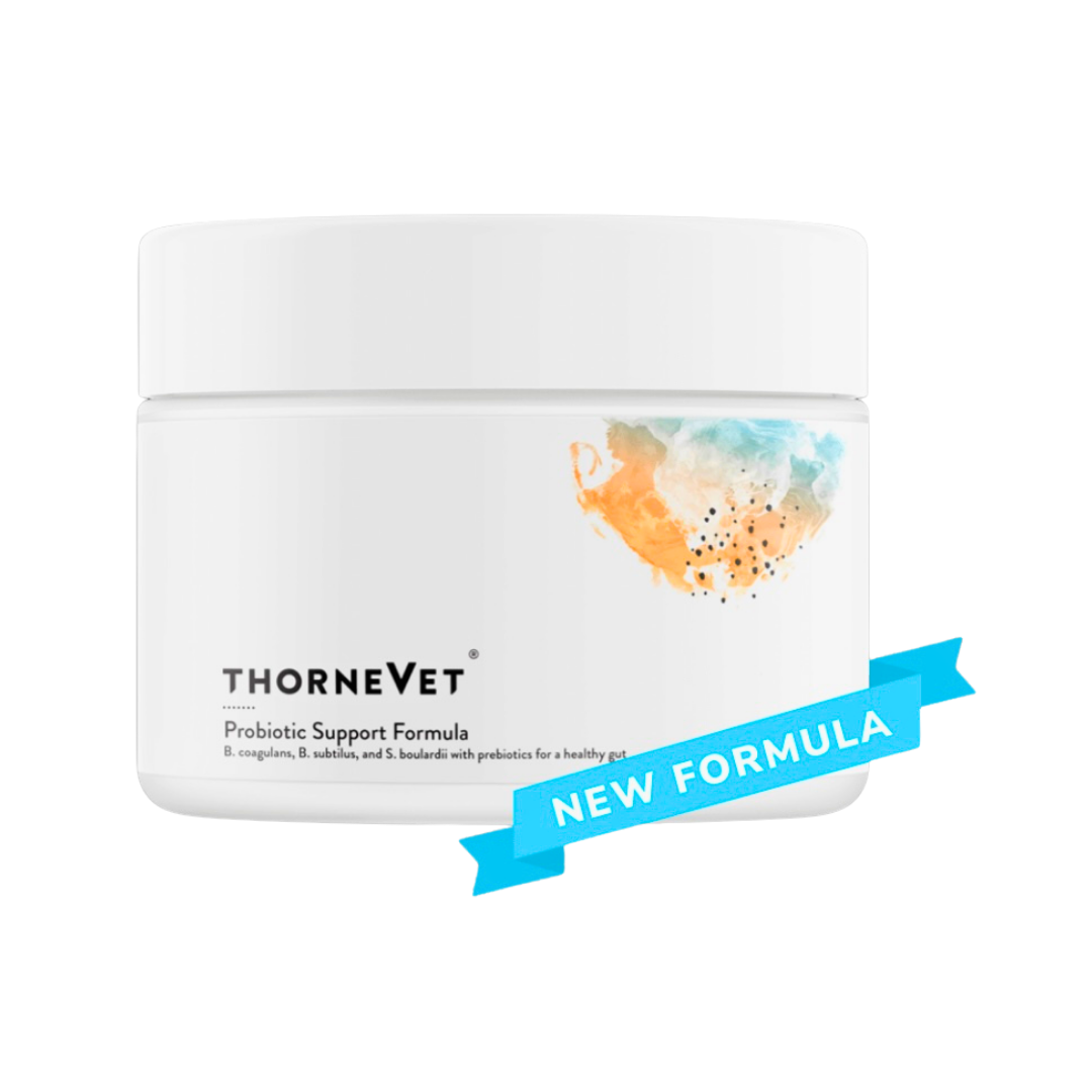 ThorneVet Probiotic Support | Soil-Based Probiotics + Sacc B + Prebiotics for Digestive Health