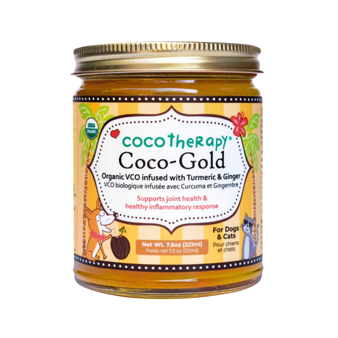 Cocotherapy Coco-Gold | Organic Coconut Oil Infused with Turmeric & Ginger