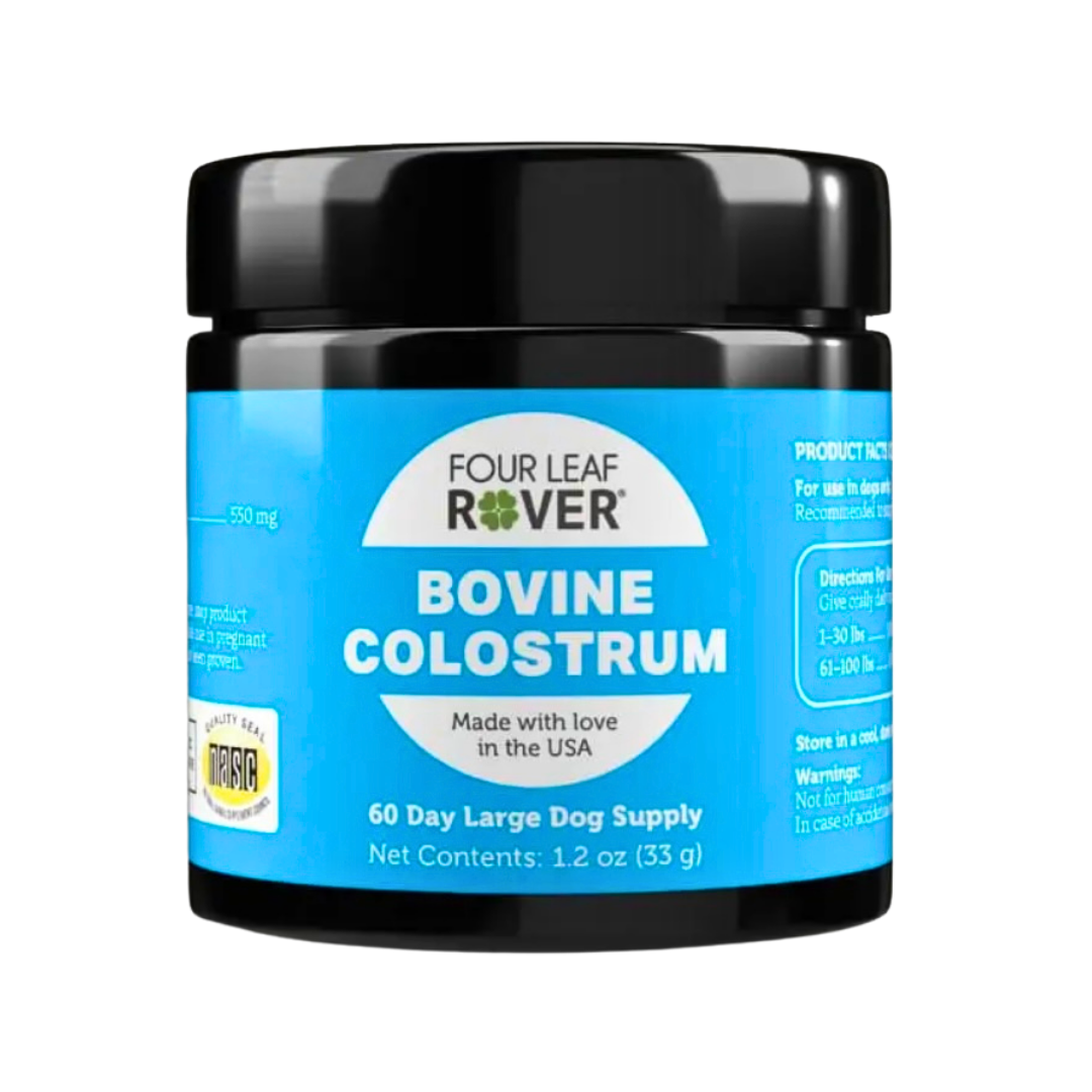 Four Leaf Rover Bovine Colostrum | Immune + Allergy Support