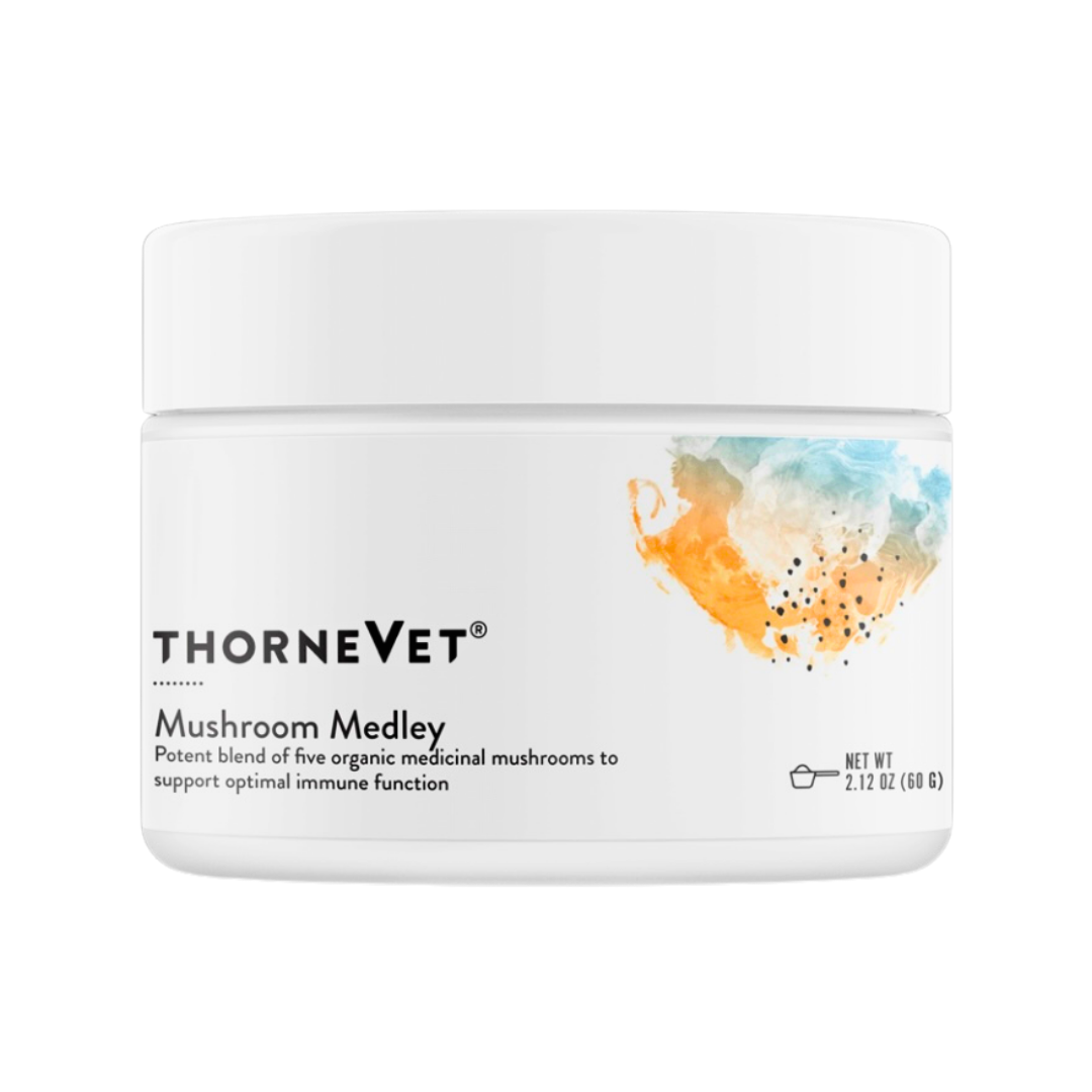 ThorneVet Mushroom Medley | Immune Supporting Mushroom Complex