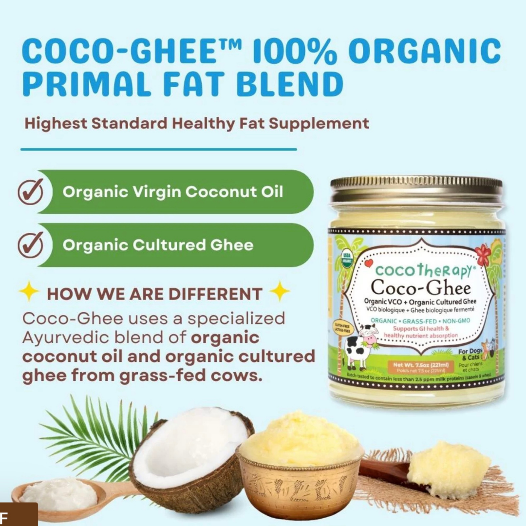 Cocotherapy Coco-Ghee | Organic Coconut Oil with Cultured Ghee