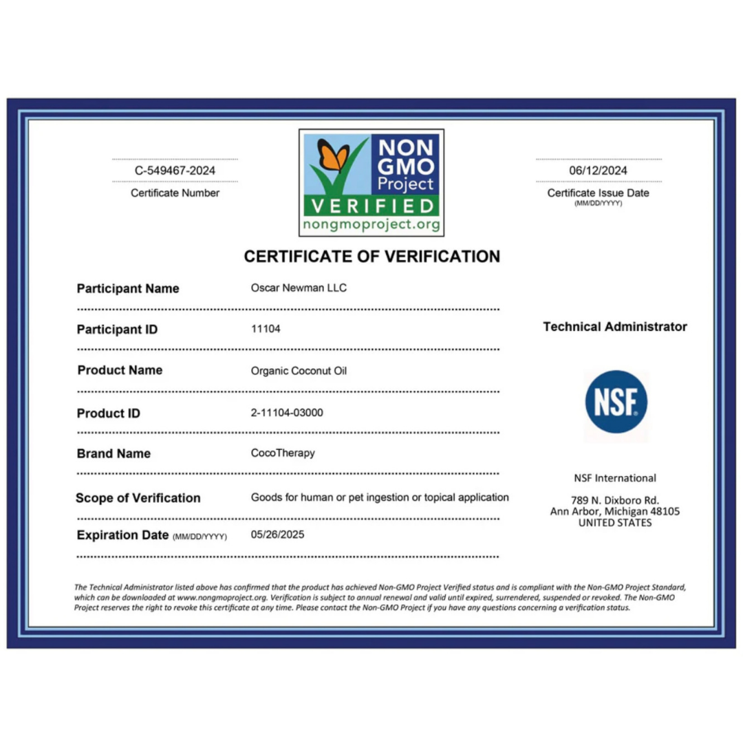 CocoTherapy TriPlex MCT-3 | Organic MCT Oil