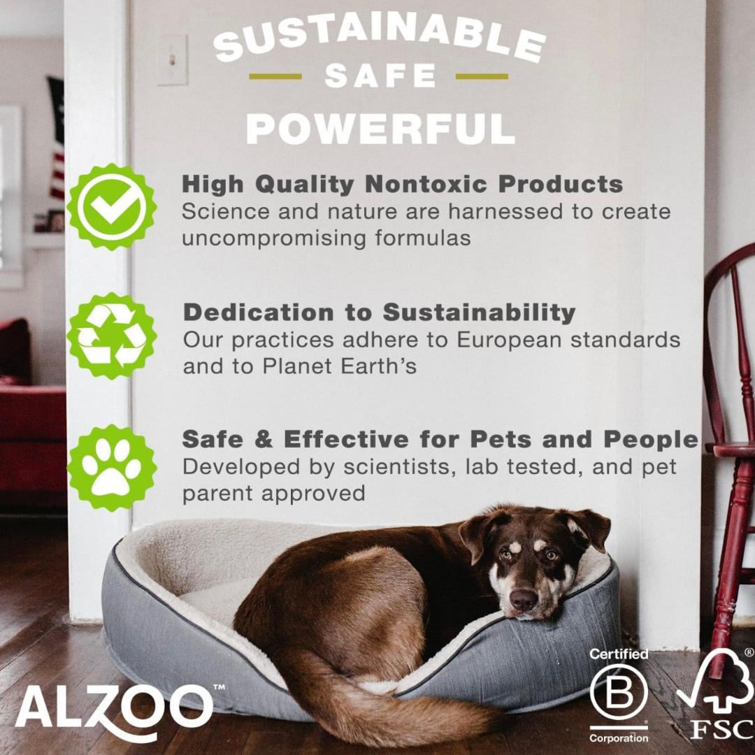 Alzoo Flea + Tick Powder | Natural Pest Protection