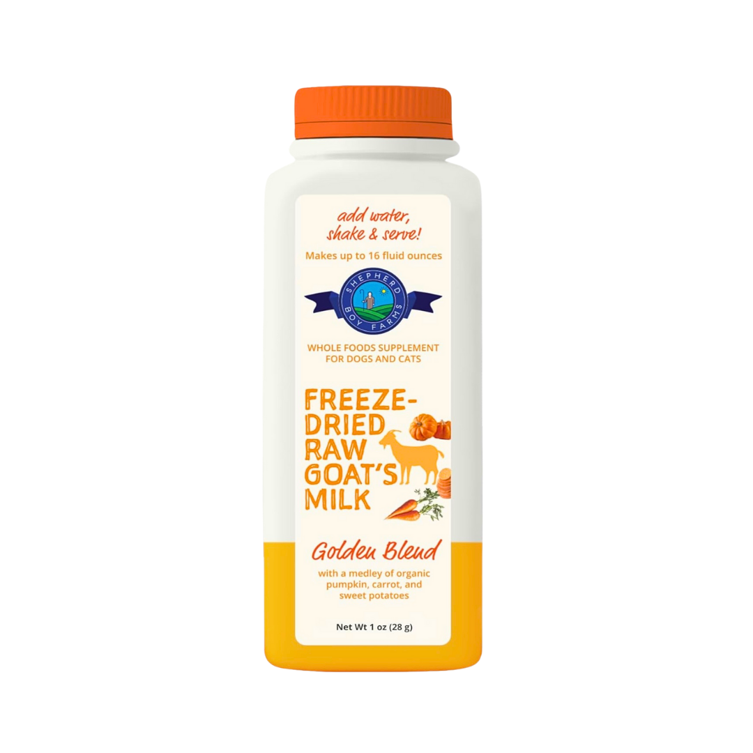 Shepherd Boy Farms Freeze-Dried Raw Goat's Milk | Golden Blend