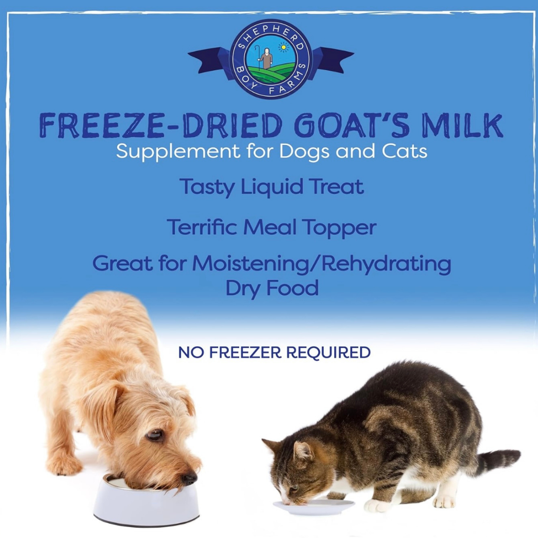 Shepherd Boy Farms Freeze-Dried Raw Goat's Milk | Golden Blend